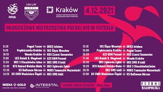 Młodzieżowe Mistrzostwa Polski U-19 w futsalu kobiet - 2 dzień (4.12.2021)