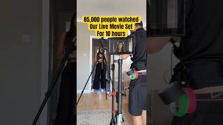 85K People Watched 10 Hours Live Movie Set