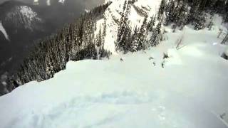 Skiing Powder in Banff National Park