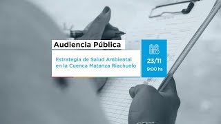 Audiencia Pública - Noviembre 2018