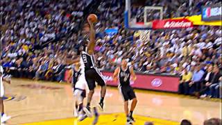 Kawhi Leonard picks Steph Curry & dunks on Kevin Durant on the same play