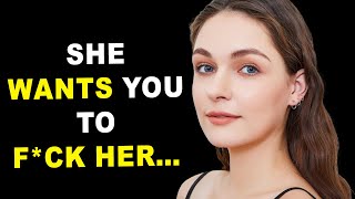 12 Signs Of A WOMAN Who Wants To Sleep with You || Women's Psychology