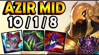 AZIR vs MALZAHAR [ MID ] Lol EUW Master Patch 11.15 ✅