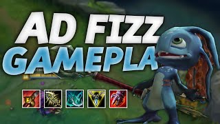 FULL AD ATTACK SPEED CRIT FIZZ (League of Legends)