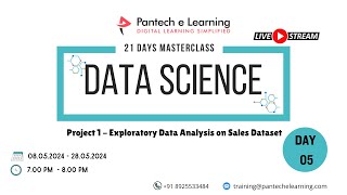 Day 05 -  Project 1 - Exploratory Data Analysis on Sales Dataset || Pantech eLearning