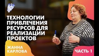 Где взять деньги на проект? Технологии привлечения ресурсов. Часть 1