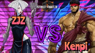 [SF6] ZJZ(Aki) vs Kenpi(Ryu) High Level [Street Fighter 6]