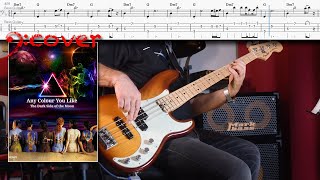 Pink Floyd - Any Colour You Like - Bass Cover with Tabs in 4K