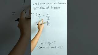 Division of fraction 📖