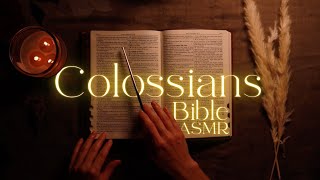 Christian ASMR - A Whispered Bible Reading of ✨Colossians✨