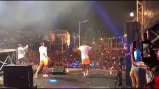 Mc cego abusado ao vivo no cais da alfândega