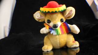 Animated 12" Singing LaBamba Dog Plush Chihuahua Great Condition