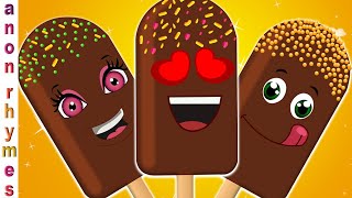 Animation English Nursery Rhymes & Songs For Children | Chocolate Ice Cream Finger Family