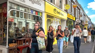 LONDON’S NOTTING HILL: Portobello Road & Kensington Park Road | 4K HDR London Walk Tour