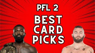 PFL 2 Full Card Breakdown Impa Kasanganay vs. Alex Polizzi