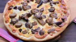 Quiche Lorraine con funghi  RICETTA RUSTICA