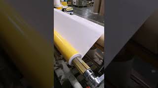 Double-sided PVC tape rewinding