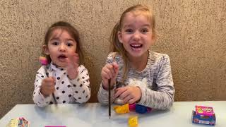 Unboxing do SHOPKINS e brincado com a  massinha de EVA!!!