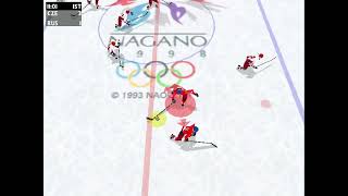 PC - Actua Ice Hockey - Intro, Menus and Full Gameplay Sample