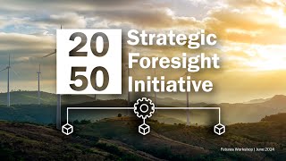 FEMA Strategic Foresight 2050 Overview