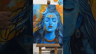 Lord Shiva Painting #shorts #shiva #lordshiva