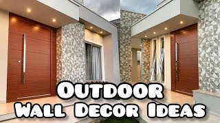 Outdoor Wall Tiles Design Ideas 2024 |Home Exterior Wall Design | Outdoor Wall Tiles