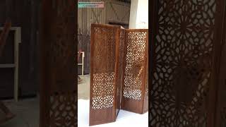 Latest and Stylish hand work wooden partition Wooden Room Divider Wood Partition Wooden Screen Panel