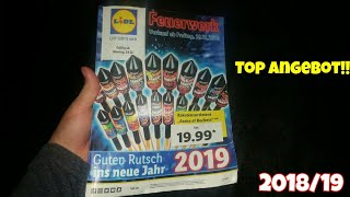 Lidl Silvester Feuerwerk Prospekt 2018/19 | Top Angebot🔥| Kaufempfehlungen! | PyroFreak 1