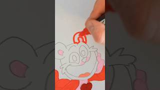 Colouring Bobby BearHug - Smiling Critters Poppy Playtime #drawing #shorts