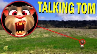 Drone Catches CREEPY TALKING TOM IN REAL LIFE!! *TALKING TOM CAME AFTER US*