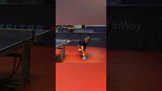 I got destroyed by the GOAT of table tennis 🐐🏓 #shorts #tabletennis