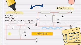 نظرية تيفنا (ثفنن ) نظريا وعمليا (محاكاة) |Thevenin's theorem