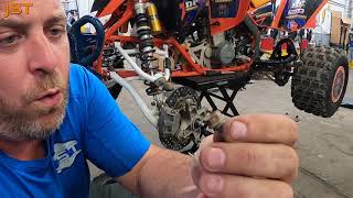 FIXING KTM 450 XC FRONT WHEEL HUB