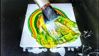 DUTCH POUR FAIL! 3 common problems acrylic pouring - What not to do in fluid art