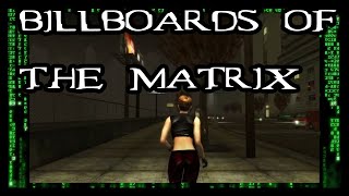 The billboards of The Matrix Online (MMORPG)