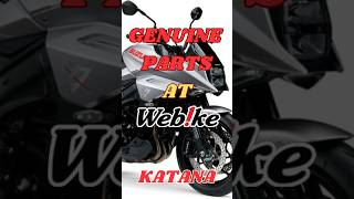 SUZUKI KATANA GENUINE PARTS #ytshorts #webikephilippines #genuineparts #katana