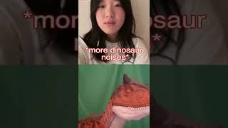 when girl meets dinosaur