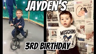 Jayden’s 3rd Birthday Vlog✨