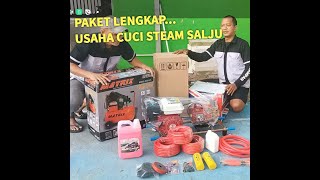 PAKET  USAHA CUCI STEAM SALJU