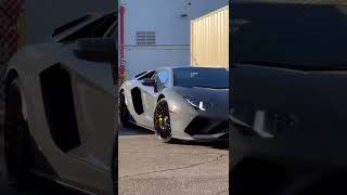 Lamborghini aventador svj || #shorts