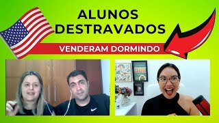 ALUNOS DESTRAVARAM NA GRINGA - VENDERAM DORMINDO