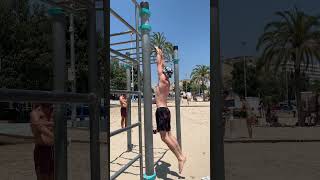 Calisthenics progression  #13 #calisthenics #beach