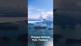 Phangna National Park in Southern Thailand -  A Stuning Aerial View Of James Bond Island.