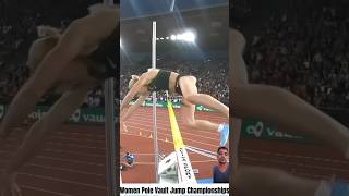 Women's Pole Vault Jump Best athlete Sports#shorts #youtubeshorts #athlete #polevault #ytshorts