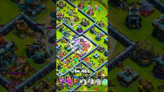 Super Archer Blimp Strategy attack th13 #meme #clashofclans #clashing #coc #cocth #gaming #viral