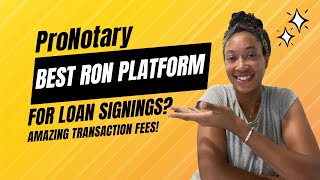 ProNotary | The Best Remote Online Notary Platform for Signing Agents!