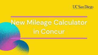 How to Calculate Mileage in Concur