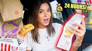 Letting Strangers Decide What I EAT For 24Hours...