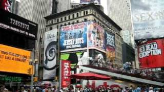 Times Square Naked Cowboy Midtown Manhattan New York City NY Pt 1