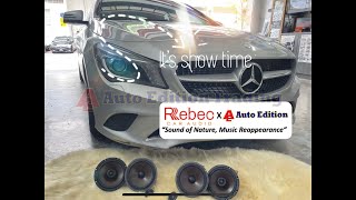 Mercedes CLA180 CLA200 on Rebec Car Audio Speakers - Singapore